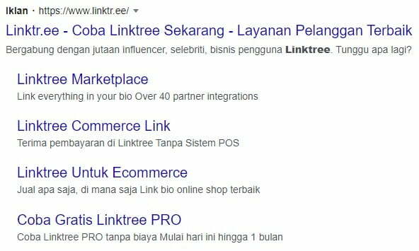 contoh iklan internet