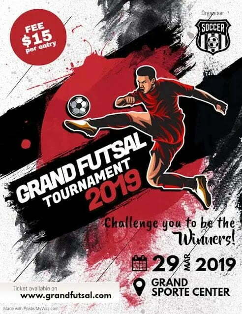 contoh iklan turnamen futsal