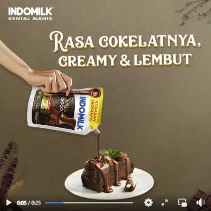 poster iklan susu indomilk