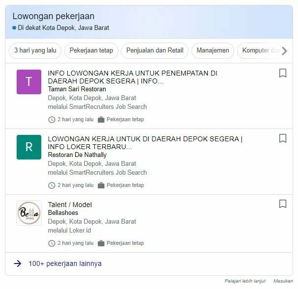 lowongan kerja