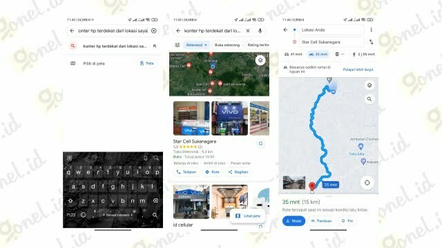 toko handphone terdekat dari lokasi saya