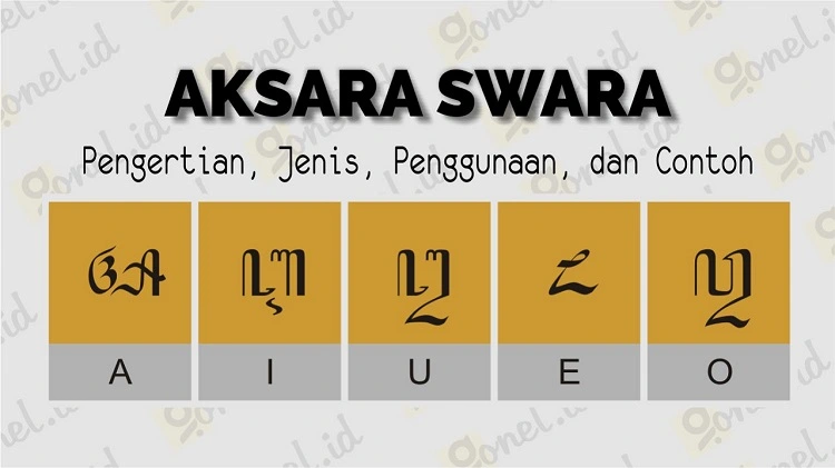 Aksara Swara: Pengertian, Jenis, Penggunaan, dan Contohnya