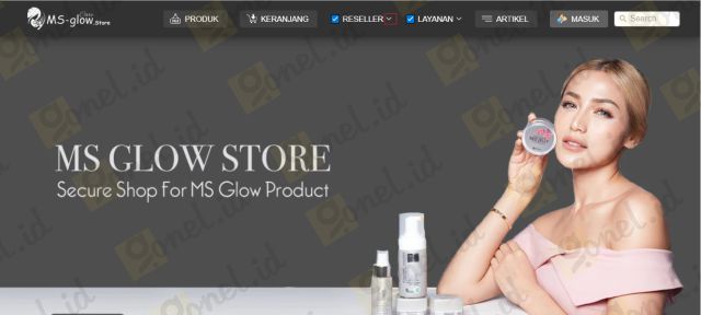 cara jadi reseller ms glow