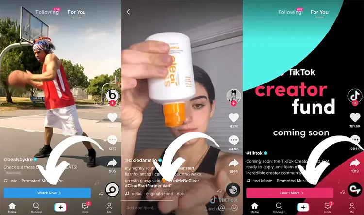 contoh iklan di tiktok ads