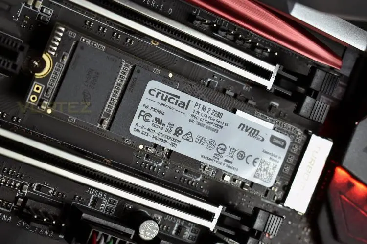 Crucial P1 1TB 3D NAND NVMe PCIe M.2 SSD Up to 2400MB/s CT1000P1SSD8