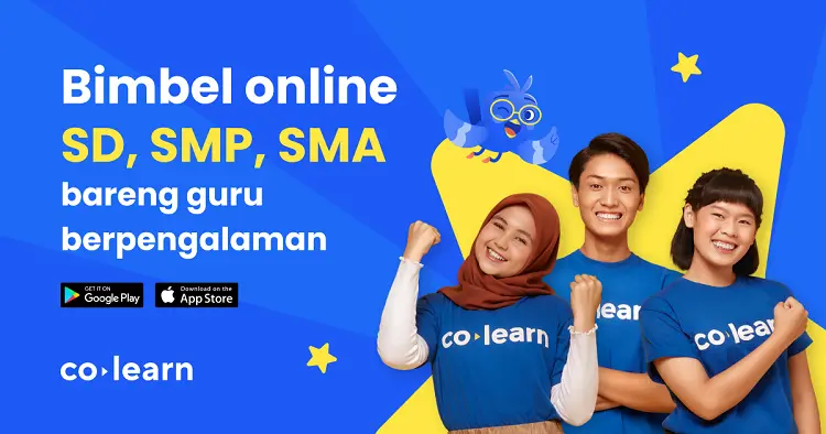 Belajar di Bimbel Online Colearn.id Dengan Guru Terbaik & Berkualitas